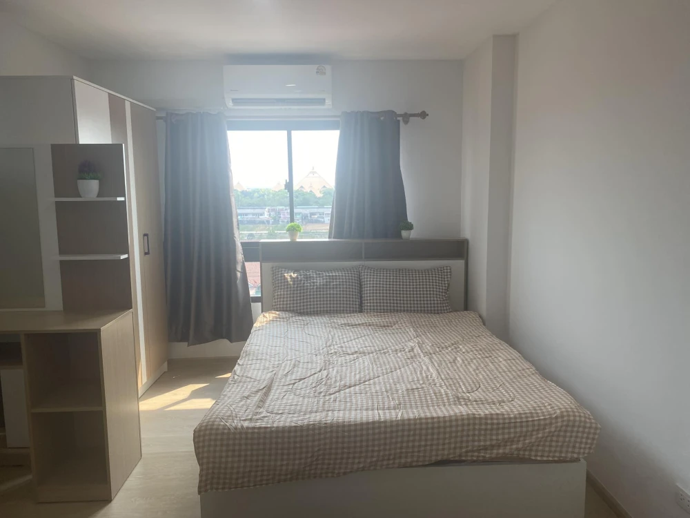 For rent: The Diamond Nawa Nakhon-Taladthai, 7th floor, fully furnished, book now.