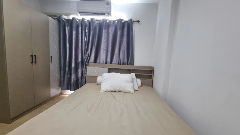For rent: The Diamond Nawa Nakhon-Taladthai, 7th floor, nice room, fully furnished, reserve now, hurry!