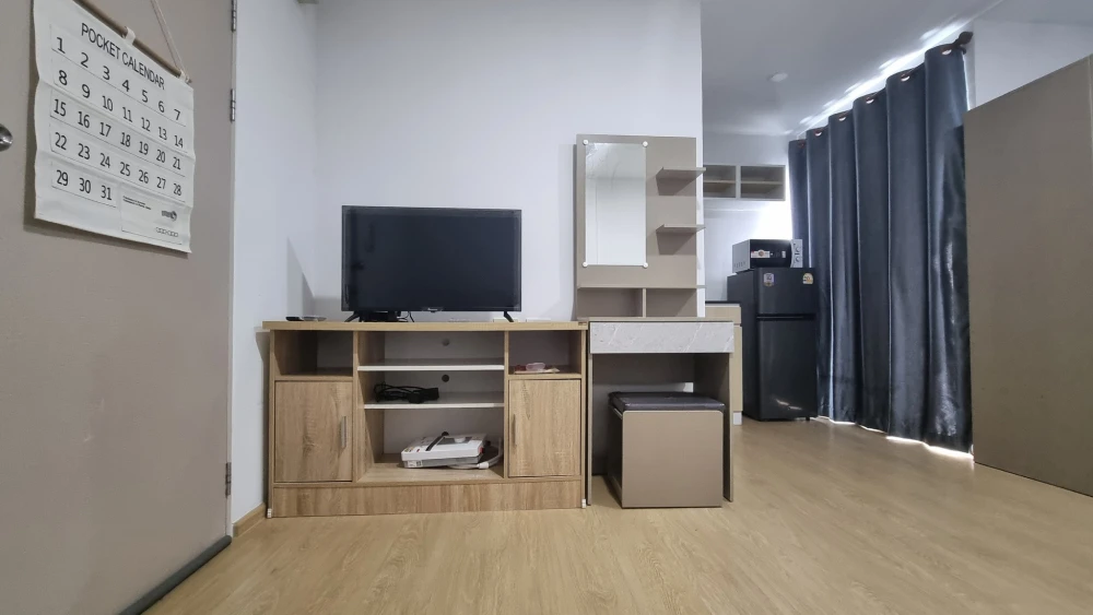 For rent: The Diamond Nawa Nakhon-Taladthai, 7th floor, nice room, fully furnished, reserve now, hurry!