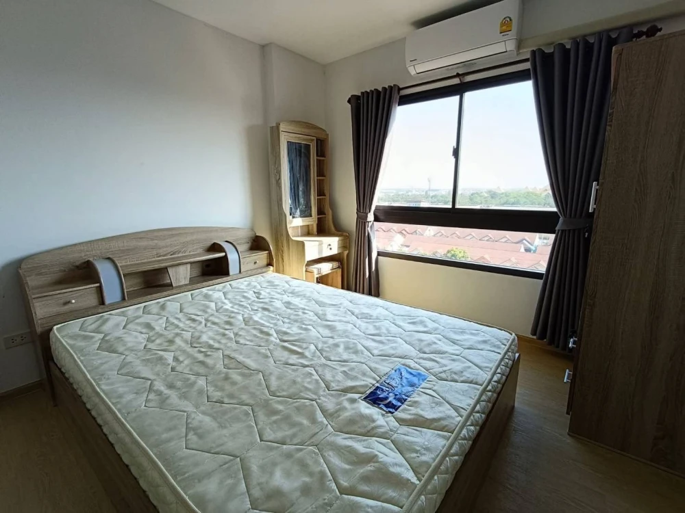 For rent: The Diamond Nawa Nakhon-Taladthai, 8th floor, fully furnished, very livable. Book now!