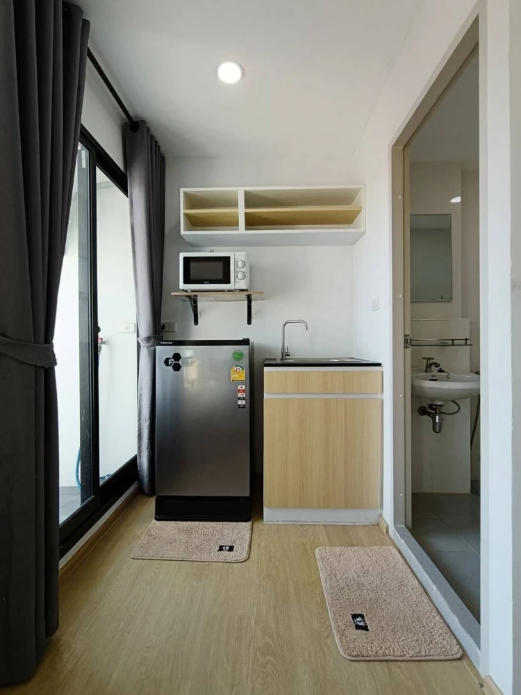 For rent: The Diamond Nawa Nakhon-Taladthai, 8th floor, fully furnished, very livable. Book now!