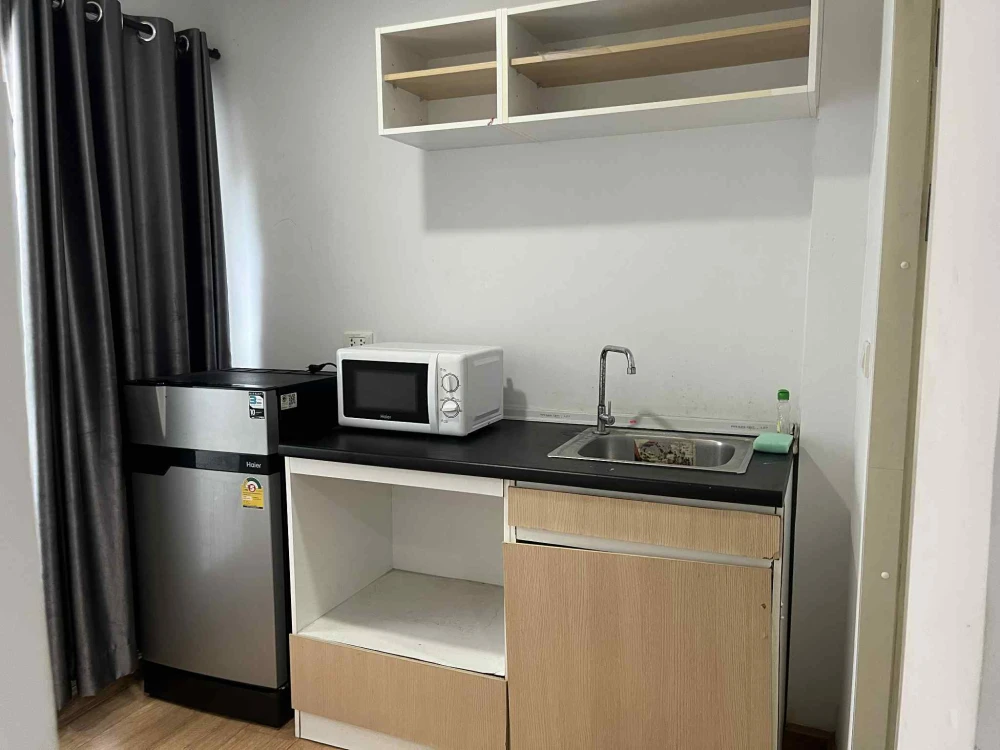 For rent: The Diamond Nawa Nakhon-Taladthai, fully furnished room, ready to move in, book now, urgently.