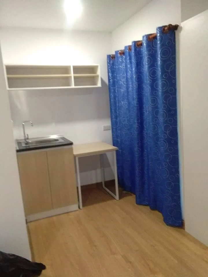For rent: The Diamond Nawa Nakhon-Taladthai, a nice room, fully furnished, book now, don't wait.