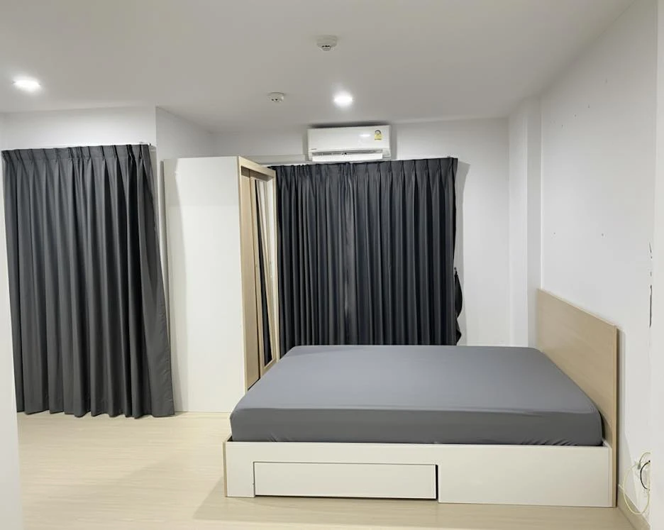 For rent: The Diamond Nawa Nakhon-Taladthai, ready to move in, fully furnished, just bring your bags and move in. Hurry and reserve before it's too la