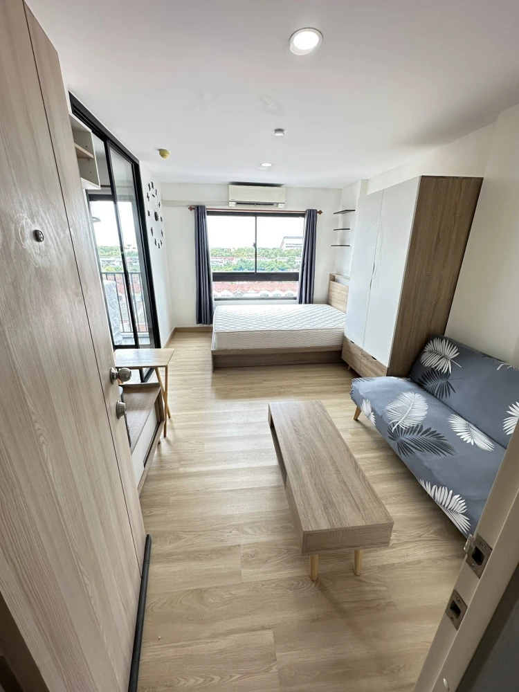 For rent: The Diamond Nawa Nakhon-Taladthai, ready to move in, fully furnished, reserve now, affordable price.