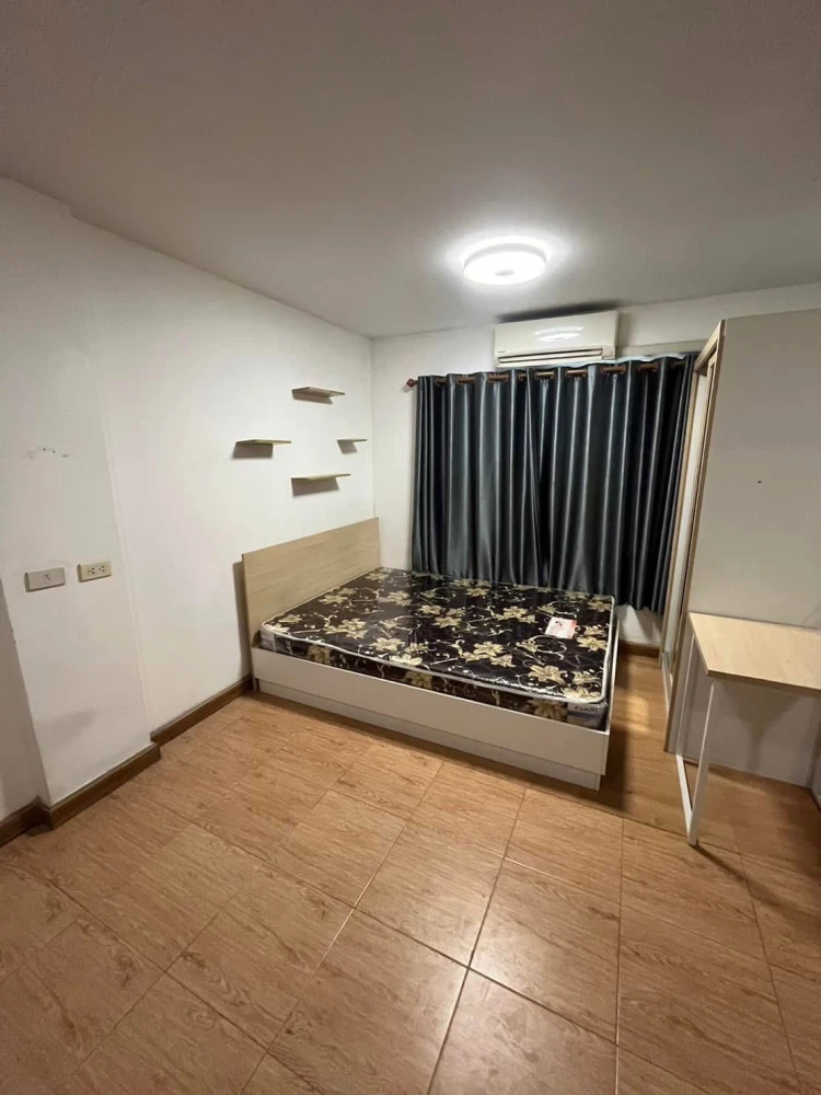 For rent: The Diamond Nawa Nakhon-Taladthai, studio room, 1st floor, affordable price, come and reserve now, hurry!