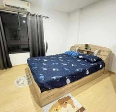 For rent: The Diamond Nawa Nakhon-Taladthai, fully furnished room, ready to move in. Interested? Book now, don't wait.