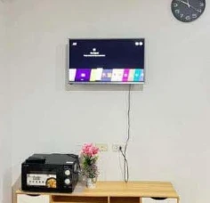 For rent: The Diamond Nawa Nakhon-Taladthai, fully furnished room, ready to move in. Interested? Book now, don't wait.