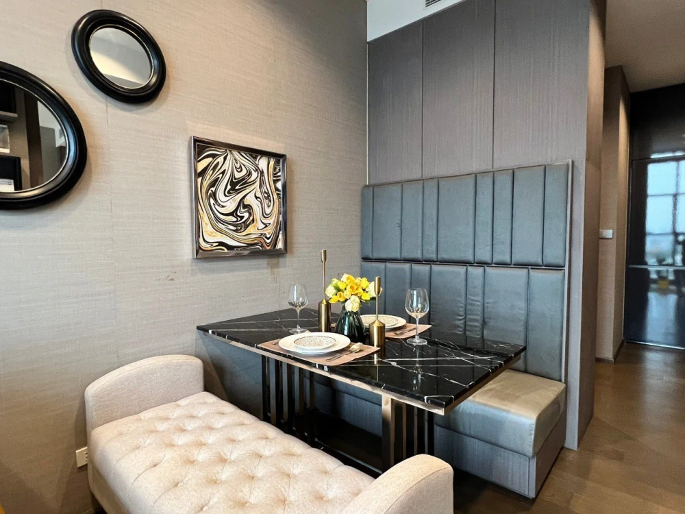 For rent: The Diplomat Sathorn, high floor, ready to move in, fully furnished, reserve now.