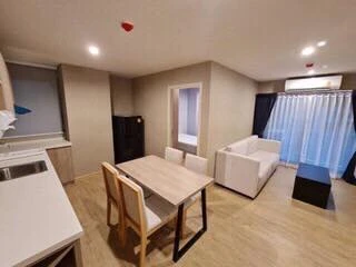 For rent: The Excel Hideaway Sukhumvit 50, 4th floor, corner room, fully furnished, nice to live in, reserve now!
