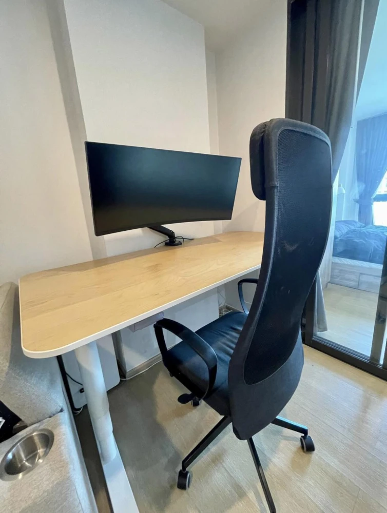 For rent: The Excel Hideaway Sukhumvit 71, 6th floor, nice room, fully furnished, reserve now, hurry!