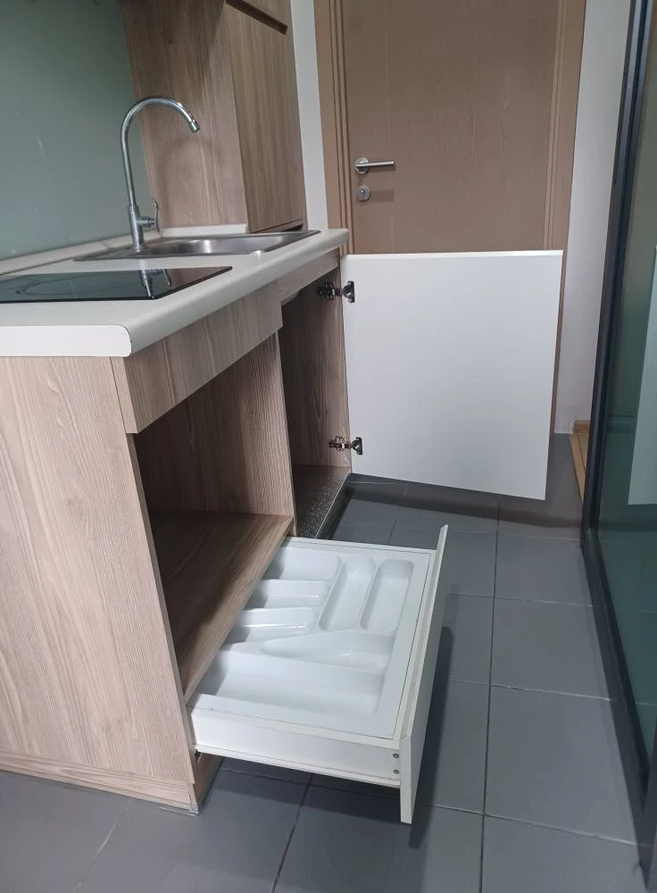 For rent: The Excel Hideaway Sukhumvit 71, ready to move in, fully furnished, good price, come and reserve now.