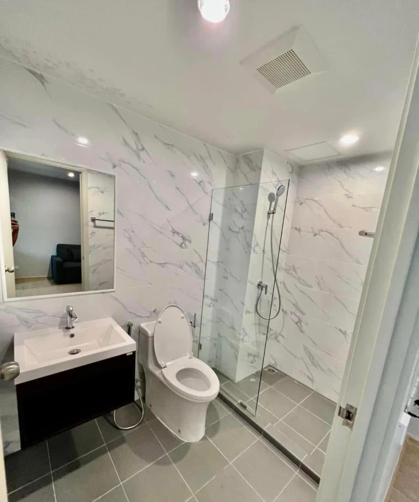 For rent: The Excel Ratchada 18, ready to move in, fully furnished, book now, don't miss out!