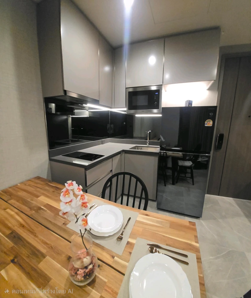 For rent: The Extro Phayathai-Rangnam, fully furnished unit, ready to move in. Book now!