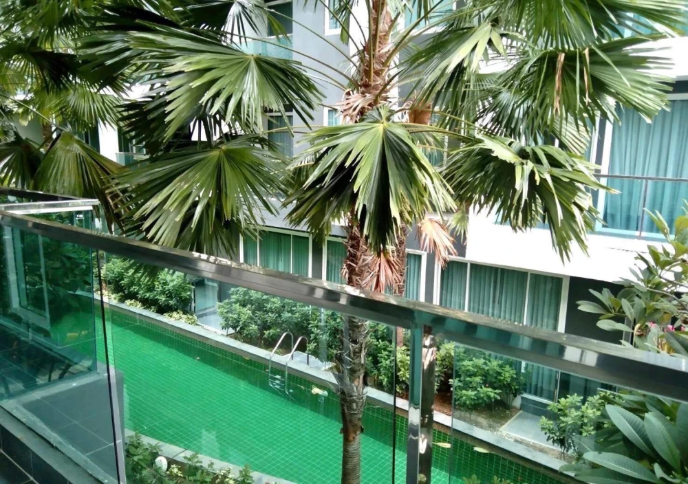 For rent: The Feelture Pattaya. Beautifully decorated room with high-quality built-in wall units in a prime location. Don't miss out!