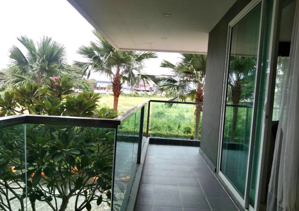For rent: The Feelture Pattaya. Beautifully decorated room with high-quality built-in wall units in a prime location. Don't miss out!