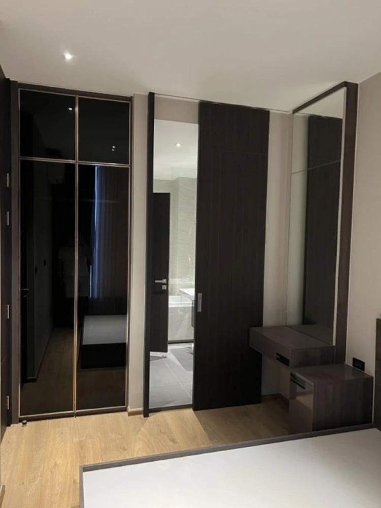 For rent: The FINE Bangkok Thonglor-Ekamai, 21st floor, fully furnished room, ready to move in, reserve now, urgently.