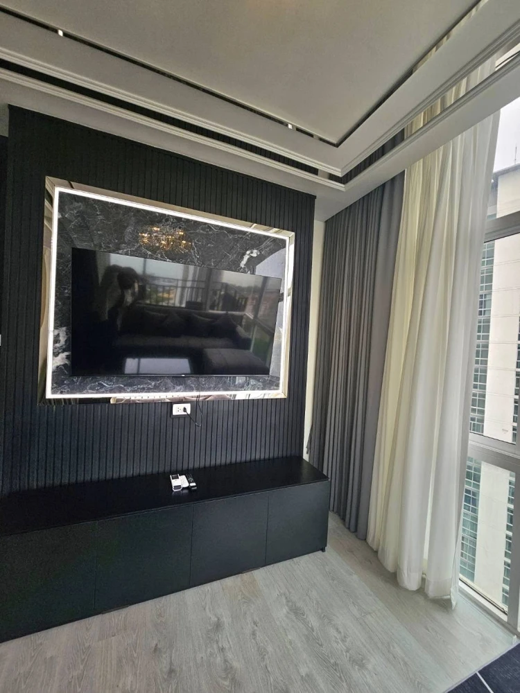 For rent The Grand Jomtien Pattaya, a nice room, well-built-in, complete facilities, good like this, hurry and book now++