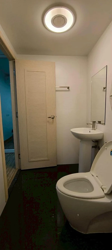 For rent: The Iris Bangya. Beautiful, clean room with complete furniture and appliances. Ready to move in immediately.