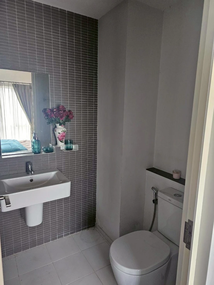 For rent: The Key Chaengwattana, ready to move in, spacious and comfortable room, reserve now+++