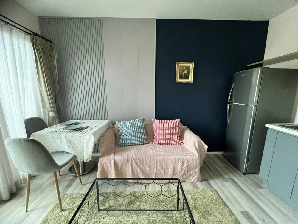 For rent: The Key Chaengwattana, ready to move in, spacious and comfortable room, reserve now+++