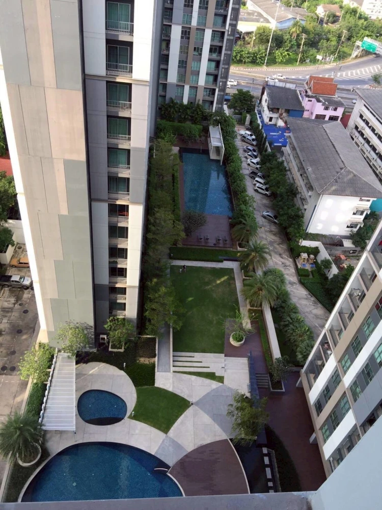 For rent: The Key Chaengwattana, ready to move in, spacious and comfortable room, reserve now+++