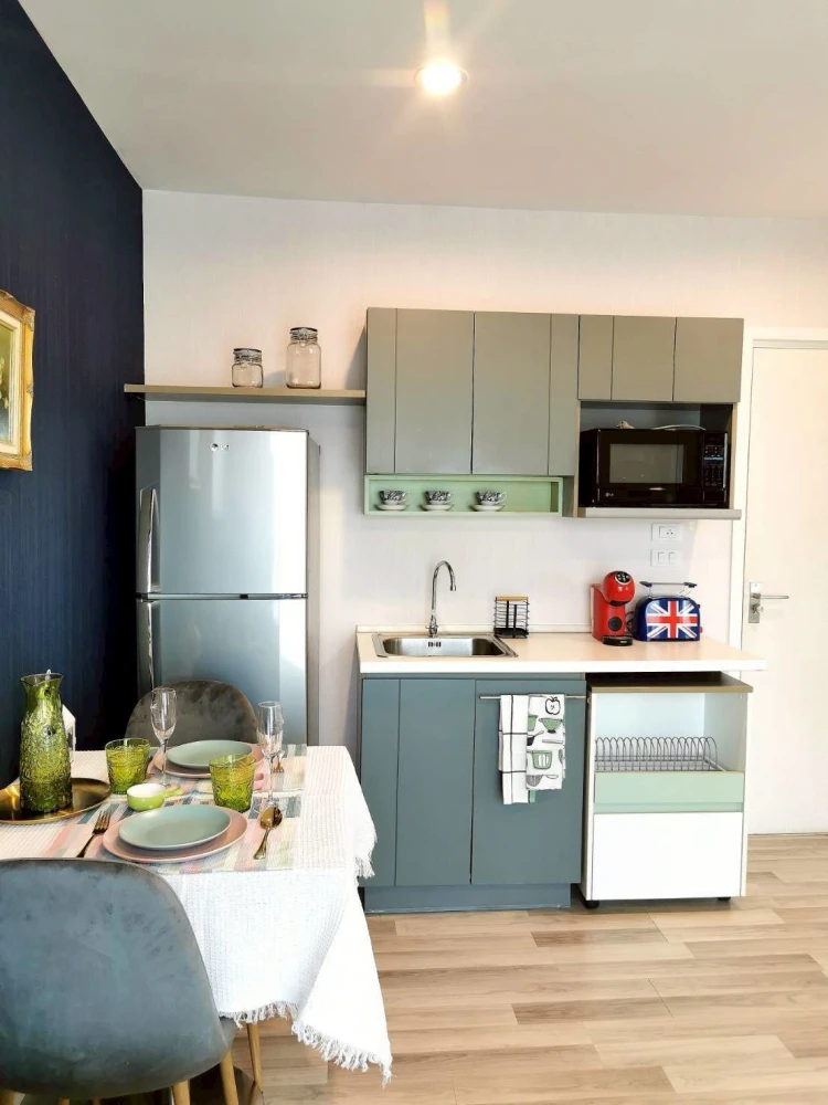For rent: The Key Chaengwattana, ready to move in, spacious and comfortable room, reserve now+++