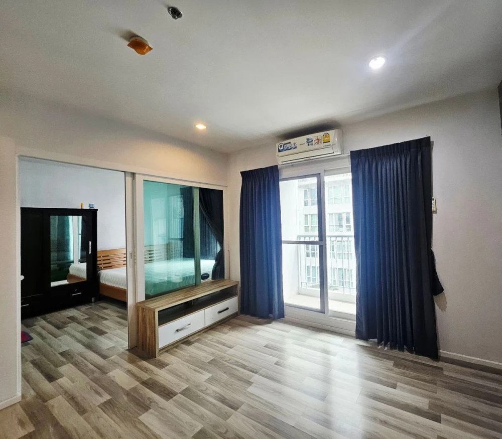 For rent: The Key Prachachuen, 7th floor, pool view, spacious room, fully furnished, nice to live in, reserve now, hurry!