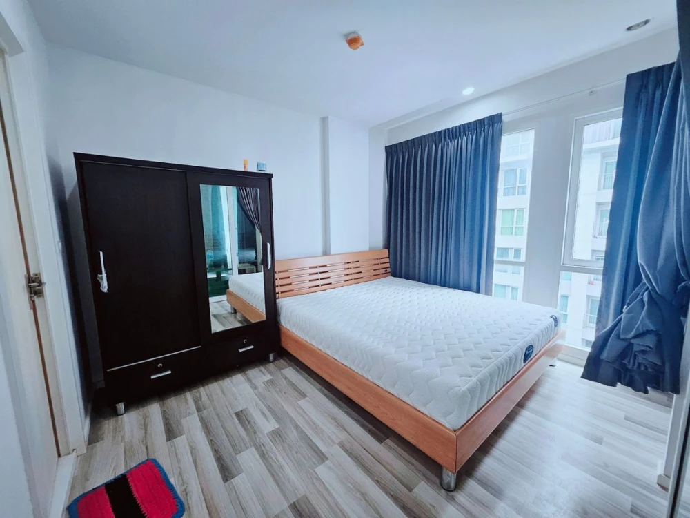 For rent: The Key Prachachuen, 7th floor, pool view, spacious room, fully furnished, nice to live in, reserve now, hurry!