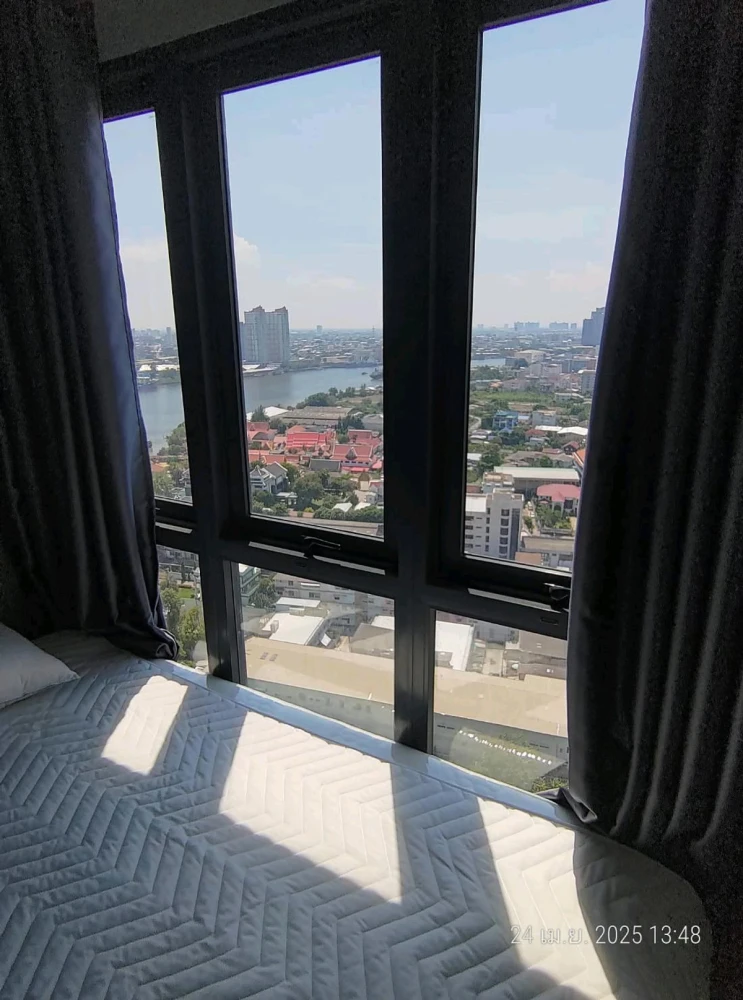 For rent: The Key Rama 3, 25th floor, river view, fully furnished. Book now!