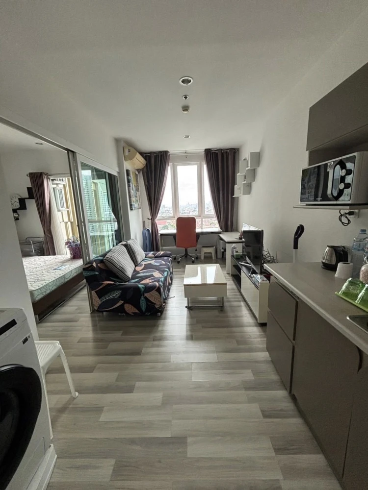 For rent: The Key Sathorn-Ratchapruek, ready to move in, fully furnished, high floor, reserve now before it's too late.