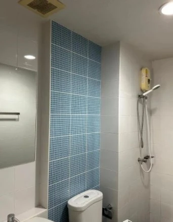 For rent: The Kith Chaengwattana, 2nd floor, spacious room, comfortable, comes with complete decorations, book now, hurry!