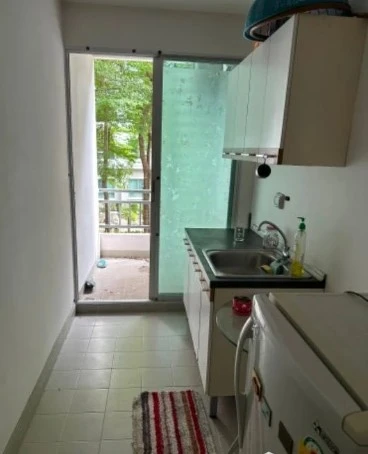 For rent: The Kith Chaengwattana, 2nd floor, spacious room, comfortable, comes with complete decorations, book now, hurry!