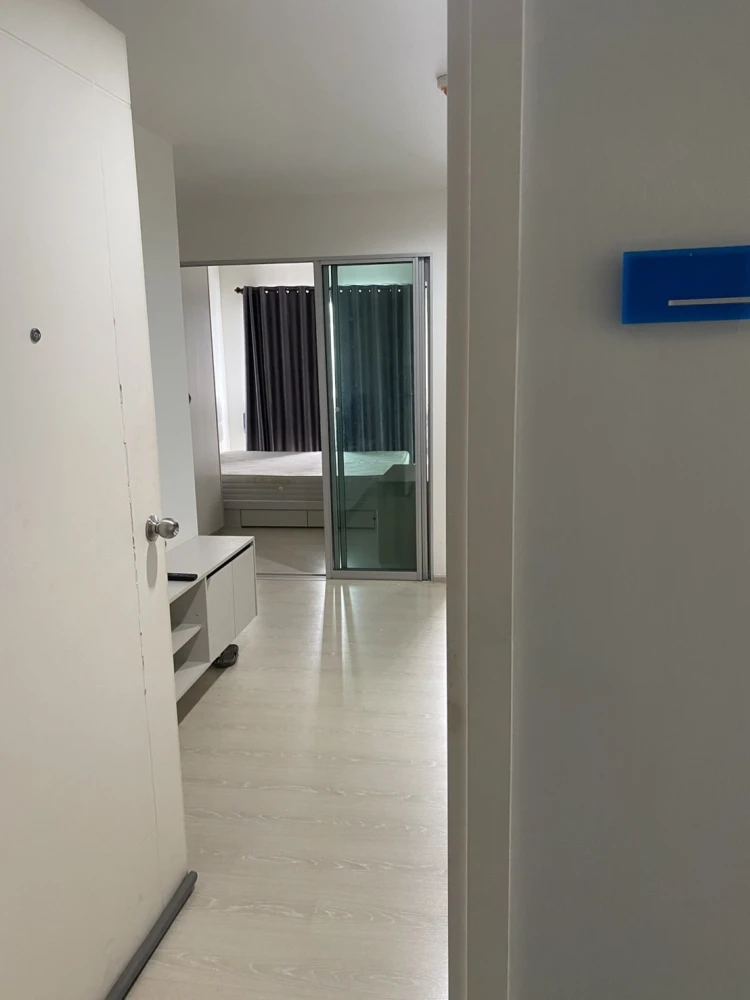 For rent: The Kith Plus Phahonyothin Khukot, 8th floor, partitioned room, fully furnished, nice to live in, book now, don't miss out.