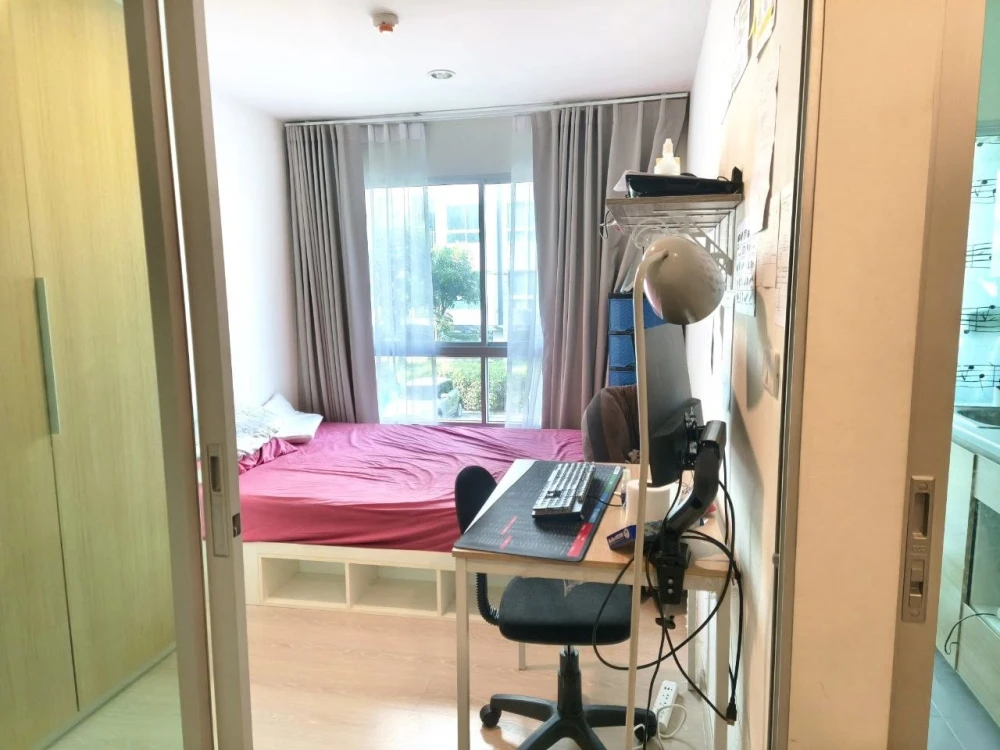 For rent: The Kith Plus Phahonyothin-Khukot Phase 2. Perfect for fitness enthusiasts! The gym is excellent! Fully furnished and ready to move in.