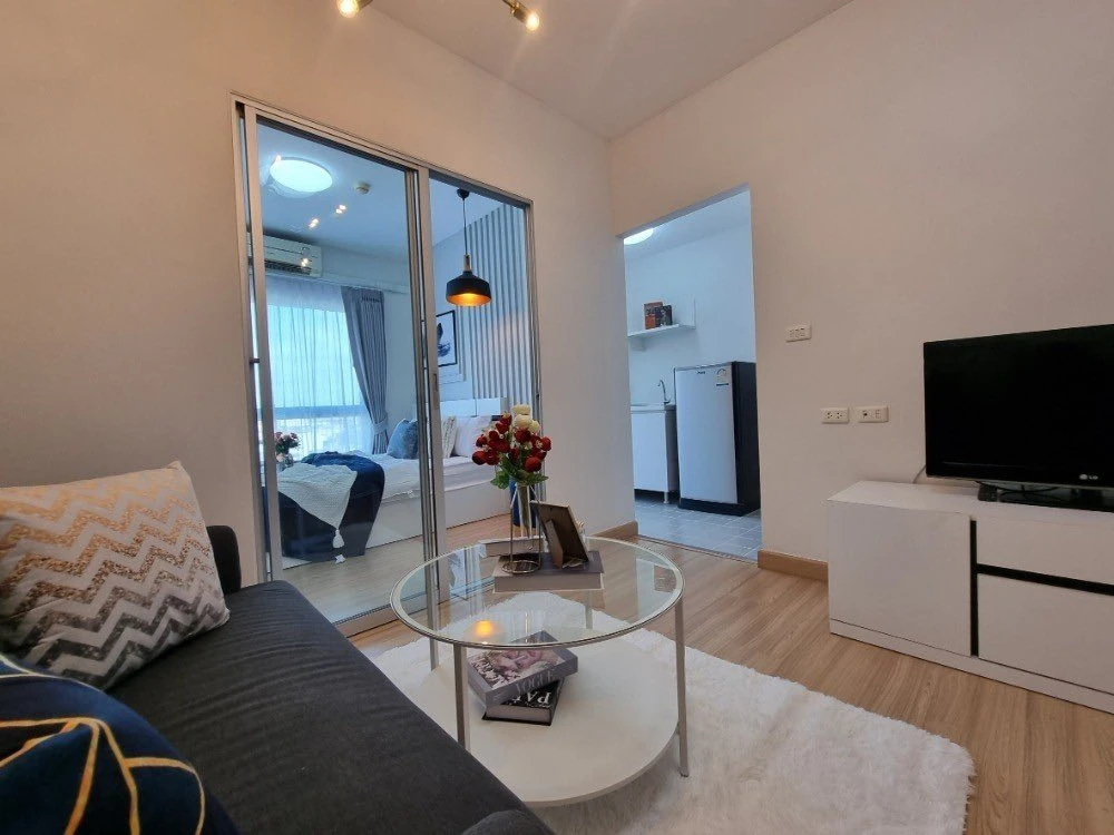 For rent: The KITH Sukhumvit 113. Ready to move in, fully furnished, low floor, affordable price. Book now!