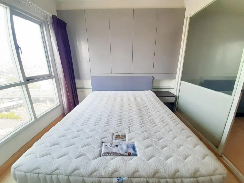 For rent: The Leaf Pattanakarn, 15th floor, nice room, fully furnished, book now, hurry!