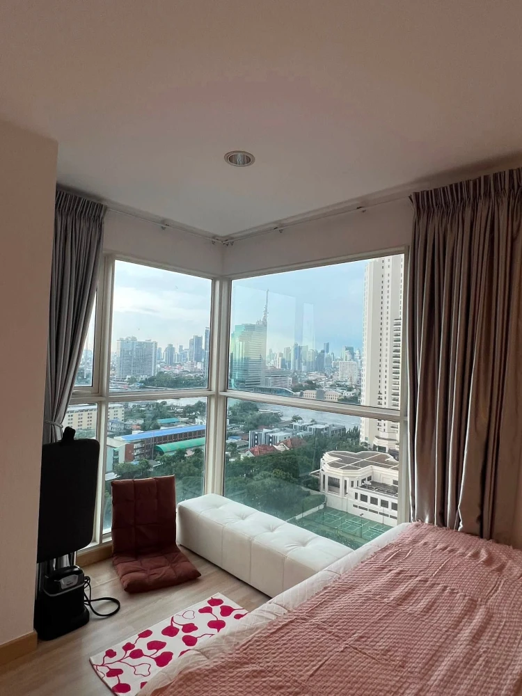 ให้เช่า The LightHouse Sathorn-Chareonnakorn 2 ห้องนอน พื้นที่ใช้สอยเยอะ ทำเลดี วิวสวยไม่บล็อค จองเลย