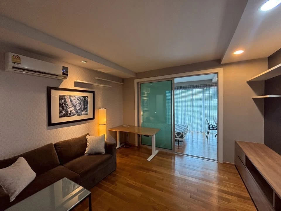 For rent: The Line Phahonyothin Park, high floor, ready to move in, fully furnished, spacious room, comfortable to live in, reserve now.