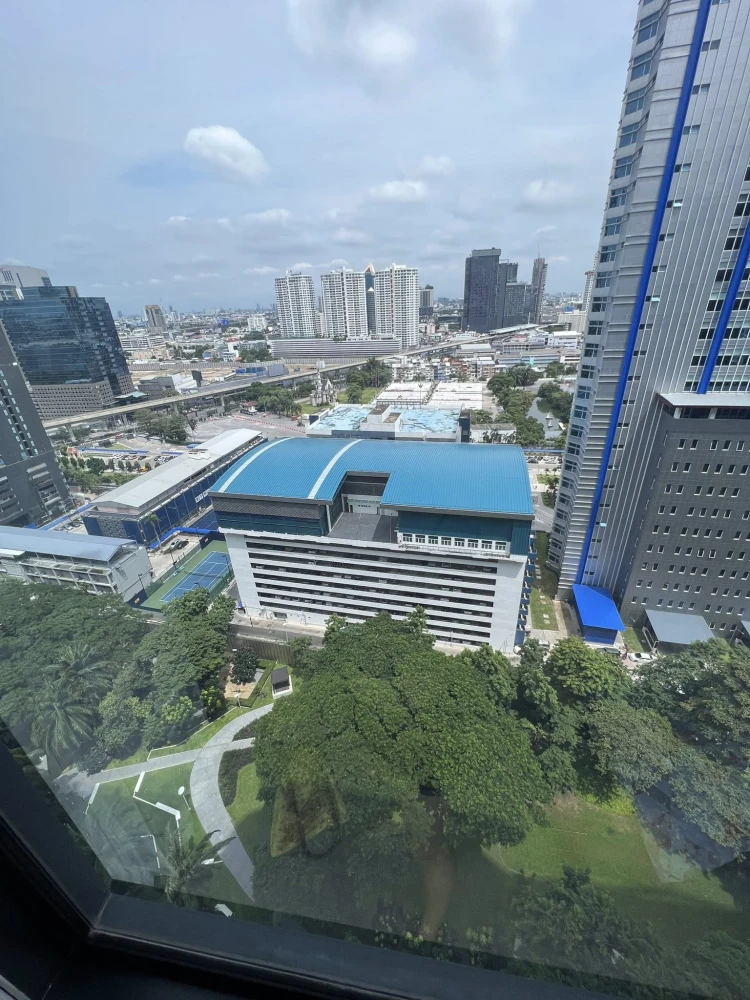 For rent or sale: THE LINE Phahonyothin Park, a comfortable room, elegant and fully furnished, spacious and comfortable. Reserve now!