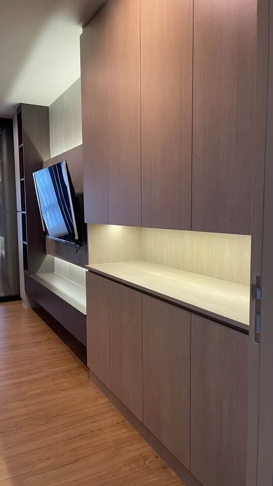 For rent THE LINE Phahonyothin Park, ready to move in, furnished, just bring your bag+++