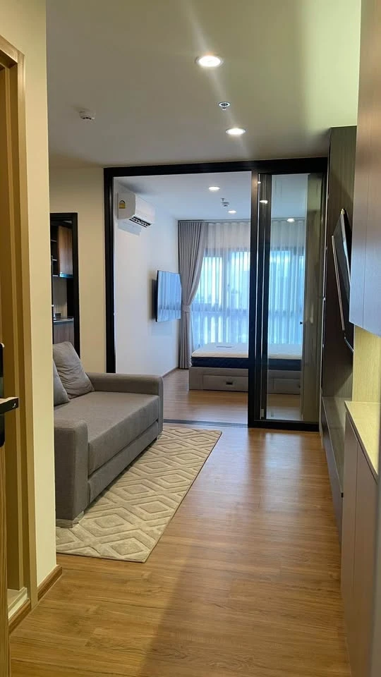 For rent THE LINE Phahonyothin Park, ready to move in, furnished, just bring your bag+++