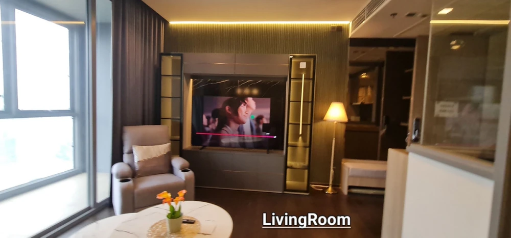 For rent: The Line Ratchathewi, 34th floor, fully furnished, very livable. Book now! (Hurry!)