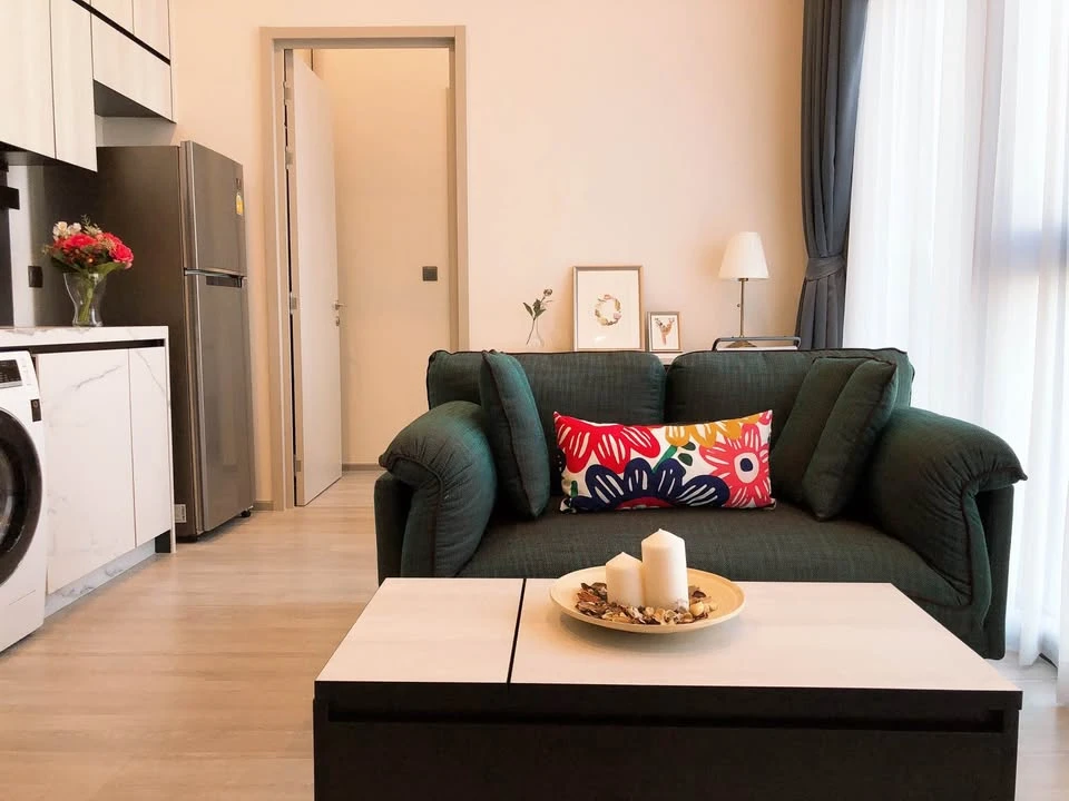 For rent: The Line Sukhumvit 101, 1 bedroom, 1 bathroom, fully furnished. Don't just look, book it!