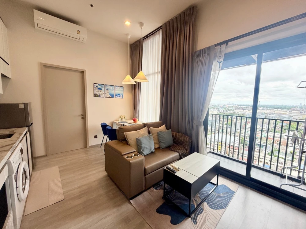 ให้เช่า The Line Sukhumvit 101 ชั้น 19 ห้องมุม แต่งครบ สนใจจองเลย