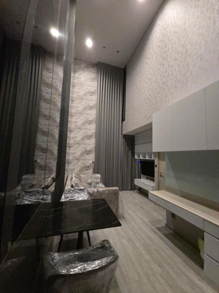 For rent: The Line Sukhumvit 101, 21st floor, river view, fully furnished, nice to live in, reserve now, hurry!