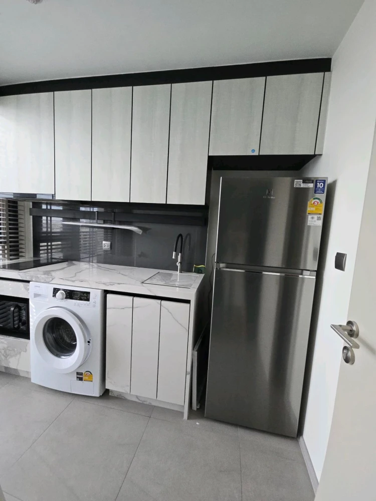 For rent: The Line Sukhumvit 101, 21st floor, river view, fully furnished, nice to live in, reserve now, hurry!