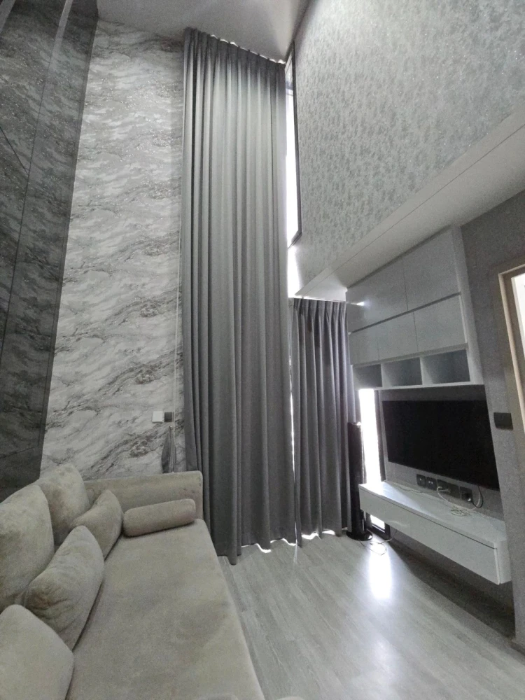 For rent: The Line Sukhumvit 101, 21st floor, river view, fully furnished, nice to live in, reserve now, hurry!