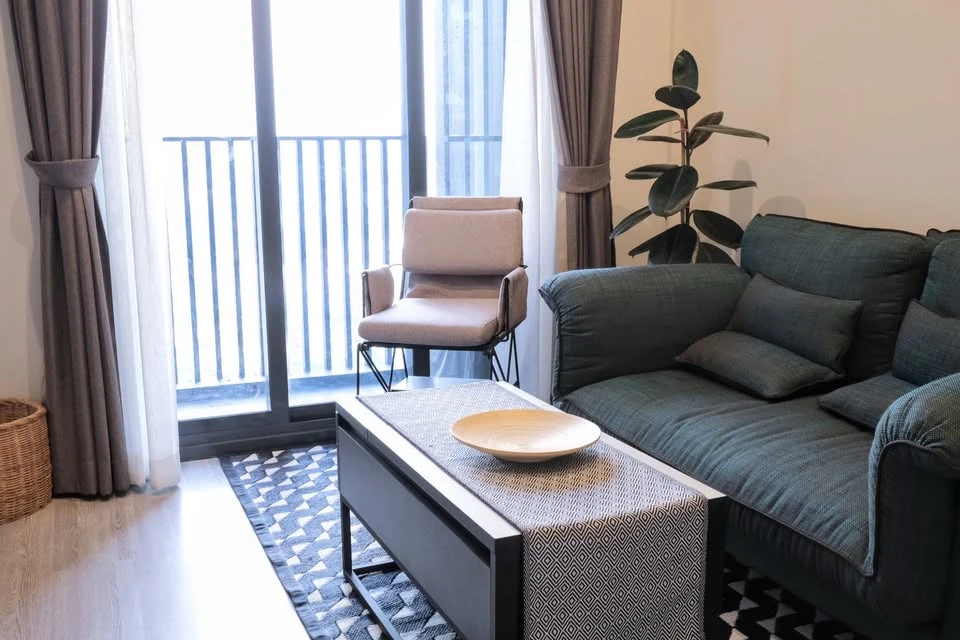 For rent: The Line Sukhumvit 101, a nice room, good location, fully furnished and equipped. Don't miss it!