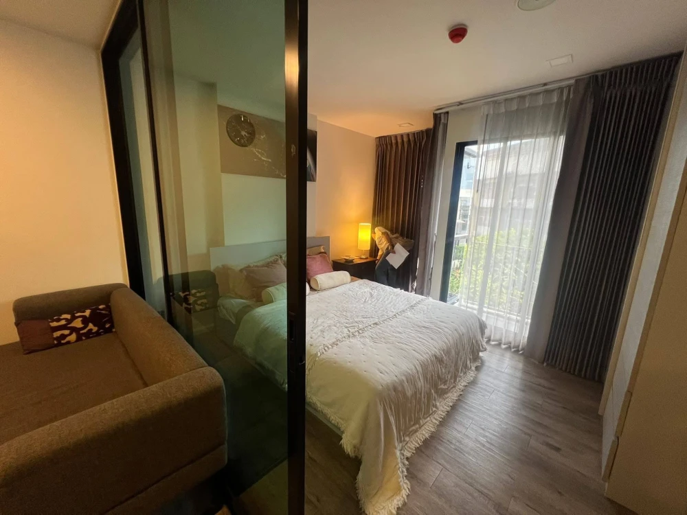 For rent: The Line Sukhumvit 101, corner unit, beautifully decorated, fully furnished. Don't miss out!